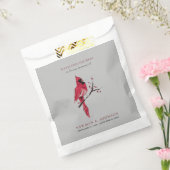 Sachets En Papier Cardinal Bird Seed Packet Funeral Memorial (Scellé)