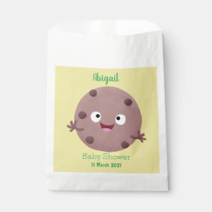 Sachets En Papier Caricature de biscuit à puce en chocolat