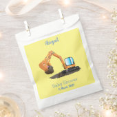 Sachets En Papier Caricature de la pelle orange (Coupé)