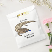 Sachets En Papier Caricature de lézard rouge (Scellé)