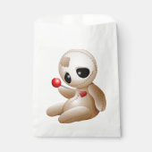 Sachets En Papier Caricature de poupée vaudou en amour (Devant)