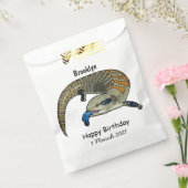 Sachets En Papier Caricature en bleu (Scellé)