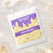 Sachets En Papier Caricature en tranches de gâteau fête anniversaire (Coupé)