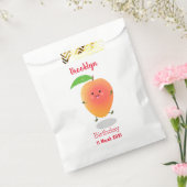 Sachets En Papier Caricature jaune mangue mignonne (Scellé)