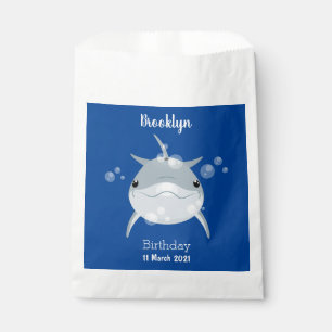 Sachets En Papier Caricature joli dauphin kawaii kawaii