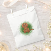 Sachets En Papier Carlin Cavalier King Charles Spaniel Ruby de coule (Coupé)