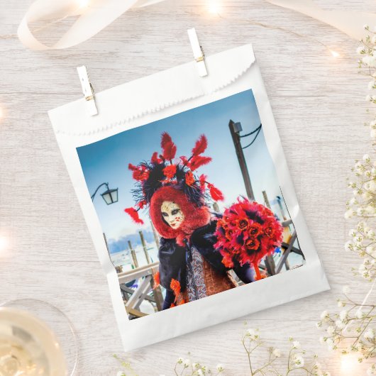 Sachets En Papier Carnaval de Venise (Coupé)