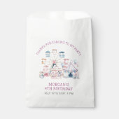 Sachets En Papier Carnaval mignonne Anniversaire Budget Merci (Devant)