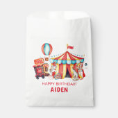Sachets En Papier Carnival Cirque Big Top Anniversaire (Devant)