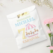 Sachets En Papier Carousel Cirque Carnaval Anniversaire Fête Favoris (Scellé)