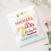 Sachets En Papier Carousel Cirque Carnaval Fête Anniversaire Favoris (Scellé)