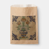 Sachets En Papier Carrelage Delft Antique Pot de Fleur Céramique (Devant)