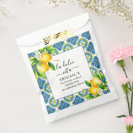 Sachets En Papier Carrelage méditerranéen, week-end bachelorette cit (Scellé)