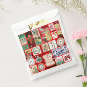 Sachets En Papier Carrés de l'illustration de Noël (Scellé)