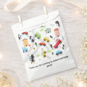 Sachets En Papier Cars Trucks Road Map Birthday Party (Coupé)