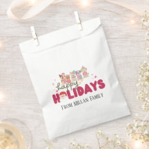 Carte de vacances à plat pour chien en famille ou