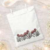 Sachets En Papier Casquettes de champignons rouges (Coupé)