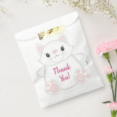 Sachets En Papier Cat Anniversaire fête Kitty rose (Scellé)