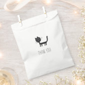 Sachets En Papier Cat Art Dessin Merci Favoriser Sac (Coupé)