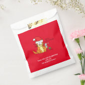 Sachets En Papier Cat Christmas Drôle Cartoon Mouse mignonne (Scellé)
