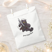 Sachets En Papier Cat noir Ninja Katana épées Flying Kick (Coupé)