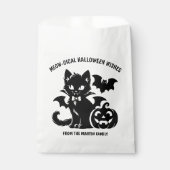 Sachets En Papier Cat Vampire Meowgical Halloween Wisical (Devant)