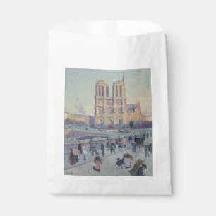 Sachets En Papier Cathédrale Notre-Dame Paris France Peinture classi