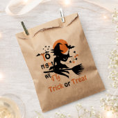 Sachets En Papier Ce soir, nous volons la sorcière d'Halloween sur u (Coupé)