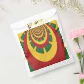 Sachets En Papier Célébration Avec Des Couleurs Rouge Vert Or (Scellé)