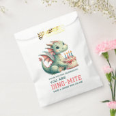 Sachets En Papier Célébration d'anniversaire de mignonne Dinosaur Di (Scellé)