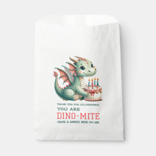 Sachets En Papier Célébration d'anniversaire de mignonne Dinosaur Di