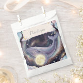 Sachets En Papier Celestial Moon “Thank You” Favor Bag (Coupé)