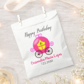 Sachets En Papier Cendrillon Entraîneur Fille Anniversaire Fête Favo (Coupé)