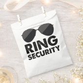 Sachets En Papier Cercle du Mariage de sécurité de la bague de maria (Coupé)