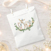 Sachets En Papier Cerf d'aquarelle mignonne (Coupé)
