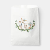 Sachets En Papier Cerf d'aquarelle mignonne (Devant)
