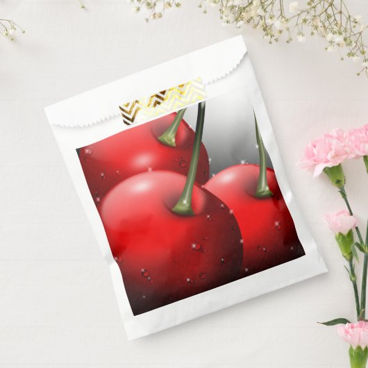 Sachets En Papier Cerises avec gouttes de ragoût (Scellé)