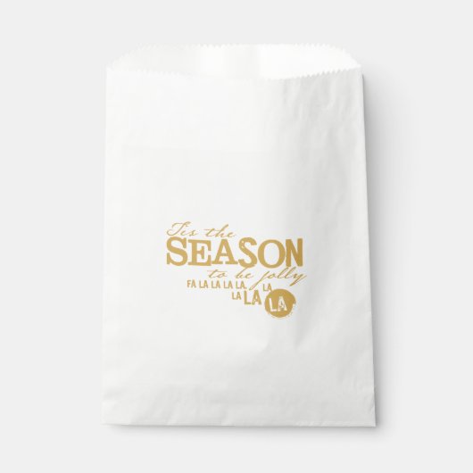 Sachets En Papier C'est la saison Favor Bags (Devant)