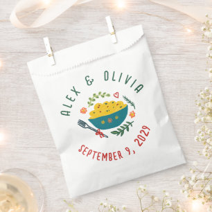 Sachets En Papier C'est l'Amore Nourriture Italienne PERSONNALISÉE M