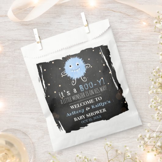 Sachets En Papier C'est un boo-y ! Baby shower d'Halloween de Little (Coupé)