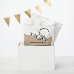 Sachets En Papier C'est une fête d'anniversaire de plage