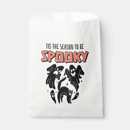 Sachets En Papier Cette saison sera Éffrayante Halloween Déplaisant (Devant)