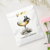 Sachets En Papier Champagne Couple (Scellé)