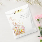 Sachets En Papier Champignon chic Wildflower Mariage botanique d'aut (Scellé)