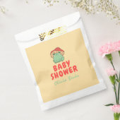 Sachets En Papier Champignons avec Baby shower de grenouille (Scellé)