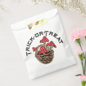 Sachets En Papier Champignons Casquettes rouges d'Halloween (Scellé)