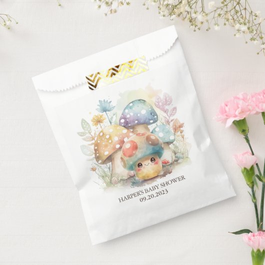 Sachets En Papier Champignons Whimsical (Scellé)