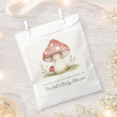 Sachets En Papier Champignons Whimsical Genre Neutre Baby shower mig (Coupé)