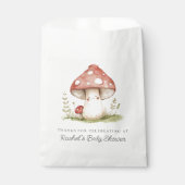 Sachets En Papier Champignons Whimsical Genre Neutre Baby shower mig (Devant)