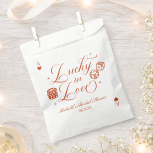 Sachets En Papier Chanceux en amour jeu de cartes casino enterrement